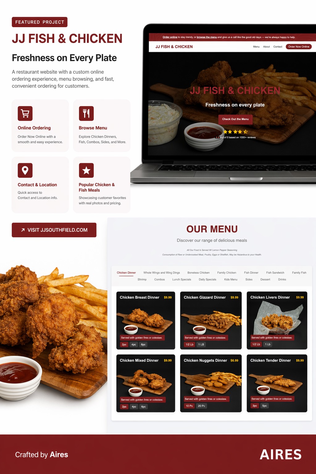 JJ FISH & CHICKEN — SOUTHFIELD